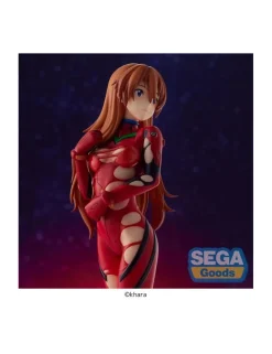 Sega Super Premium Size Figure Rebuild of Evangelion Asuka Shikinami Langley On the Beach