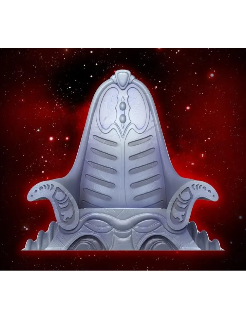 Super7 Ultimates Action Figure SilverHawks Mon Star's Transformation Chamber Throne