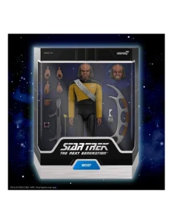 Super7 Ultimates Action Figure Star Trek The Next Generation Worf