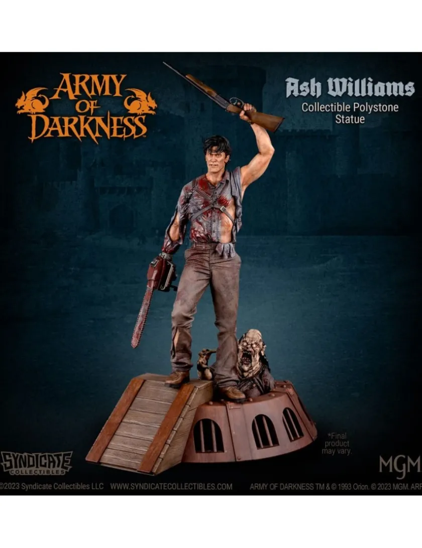 Syndicate Collectibles Army of Darkness Ash Williams Apex Edition 1/10 Scale Limited Edition Statue