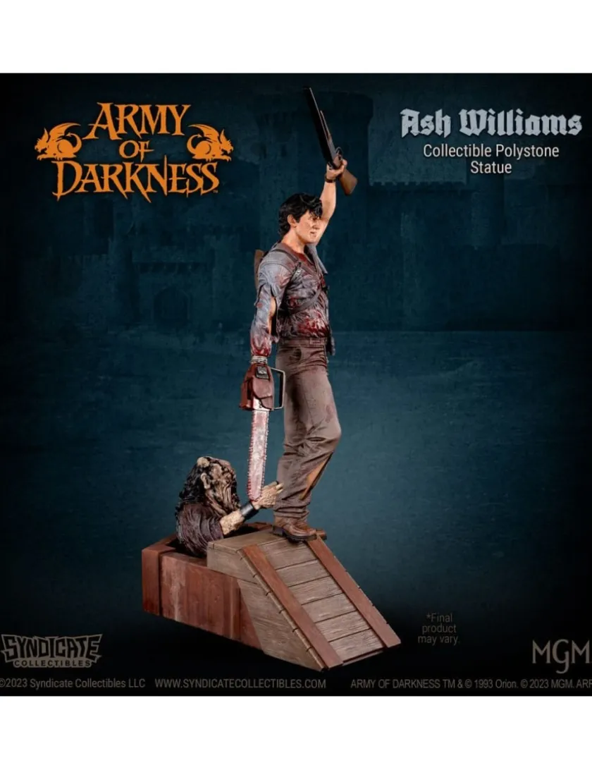Syndicate Collectibles Army of Darkness Ash Williams Apex Edition 1/10 Scale Limited Edition Statue