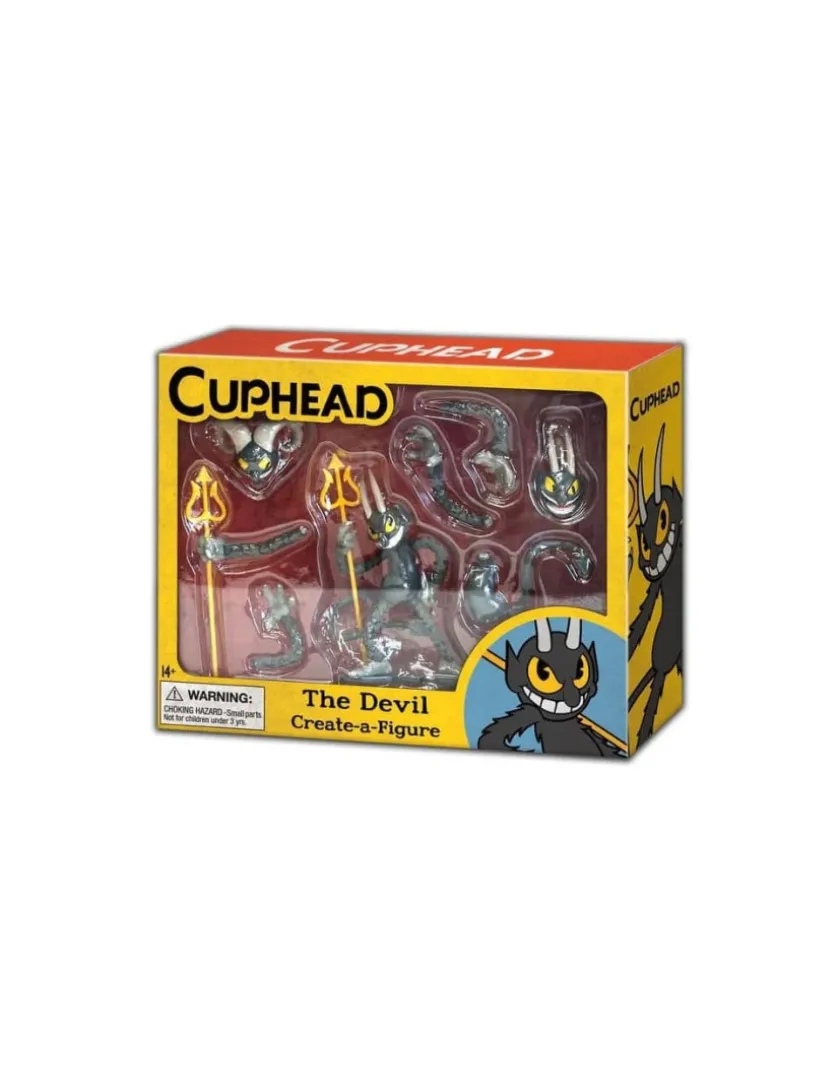 Syndicate Collectibles Cuphead Mini Create a Figure The Devil