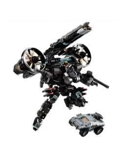 Takara Tomy Diaclone Reboot Tactical Mover Garuda Versaulter Gyrolifter Unit Raven