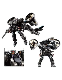 Takara Tomy Diaclone Reboot Tactical Mover Garuda Versaulter Gyrolifter Unit Raven