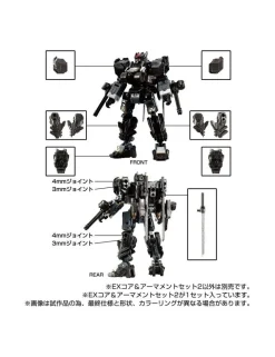 Takara Tomy Diaclone Reboot EX Core & Armament Set 2