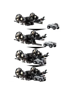 Takara Tomy Diaclone Reboot Tactical Mover Garuda Versaulter Gyrolifter Unit Raven