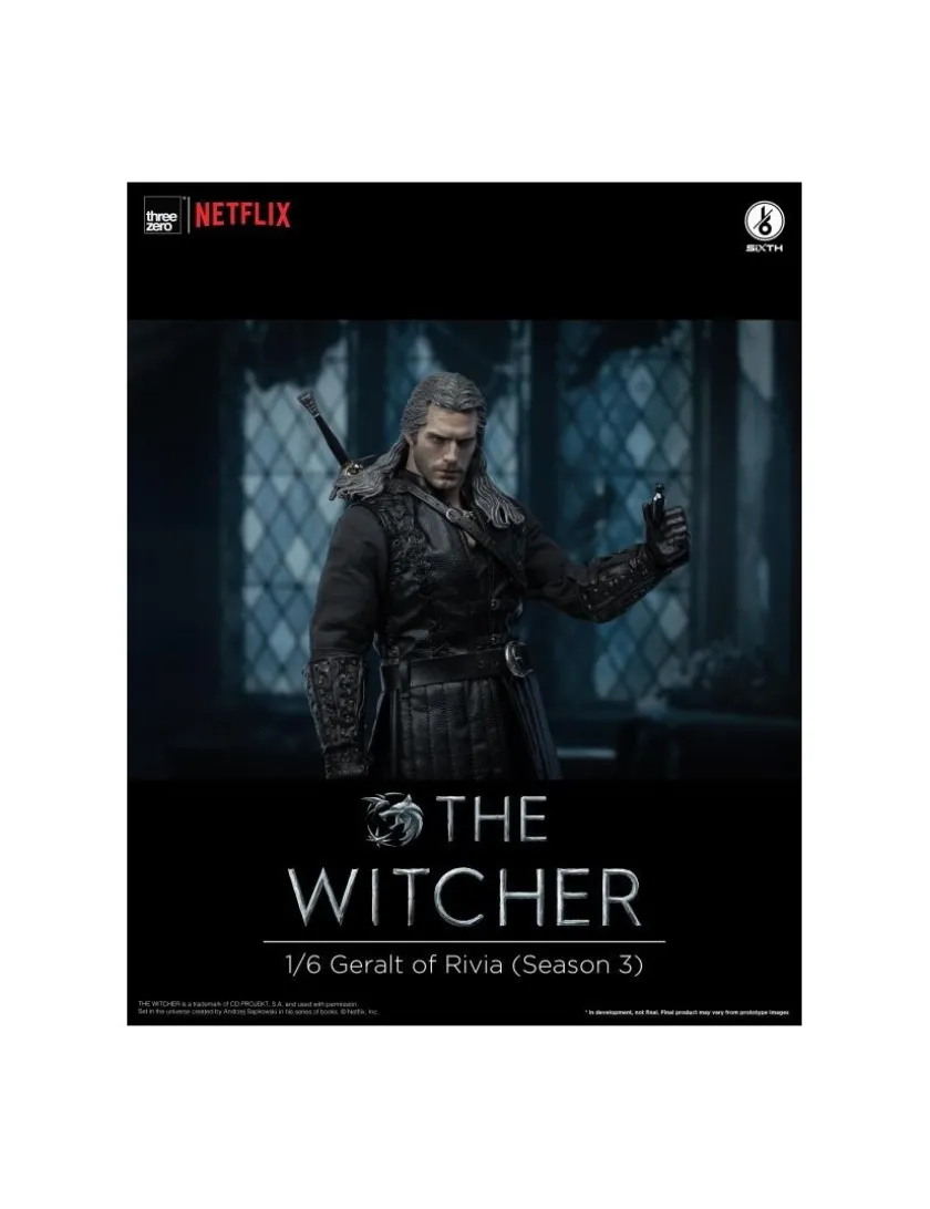 Threezero 1/6 Sixth The Witcher Geralt of Rivia Season 3