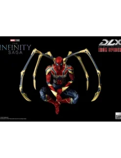 Threezero Avengers Infinity Saga DLX Collectible Figure Iron Spider 1/12 Scale