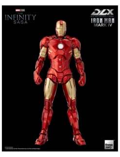 Threezero Avengers Infinity Saga DLX Collectible Figure Iron Man Mark IV 1/12 Scale