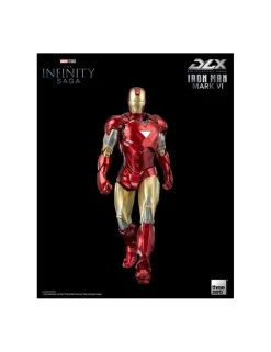 Threezero Avengers Infinity Saga DLX Collectible Figure Iron Man Mark VI 1/12 Scale