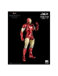 Threezero Avengers Infinity Saga DLX Collectible Figure Iron Man Mark VI 1/12 Scale