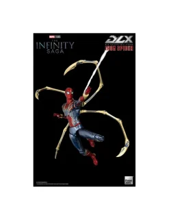 Threezero Avengers Infinity Saga DLX Collectible Figure Iron Spider 1/12 Scale