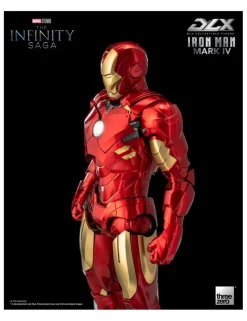 Threezero Avengers Infinity Saga DLX Collectible Figure Iron Man Mark IV 1/12 Scale