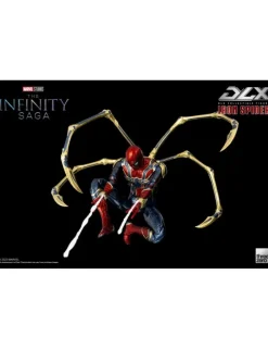 Threezero Avengers Infinity Saga DLX Collectible Figure Iron Spider 1/12 Scale