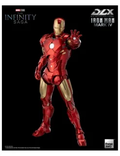 Threezero Avengers Infinity Saga DLX Collectible Figure Iron Man Mark IV 1/12 Scale