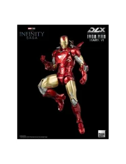Threezero Avengers Infinity Saga DLX Collectible Figure Iron Man Mark VI 1/12 Scale
