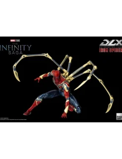 Threezero Avengers Infinity Saga DLX Collectible Figure Iron Spider 1/12 Scale