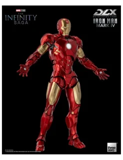 Threezero Avengers Infinity Saga DLX Collectible Figure Iron Man Mark IV 1/12 Scale