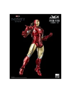 Threezero Avengers Infinity Saga DLX Collectible Figure Iron Man Mark VI 1/12 Scale