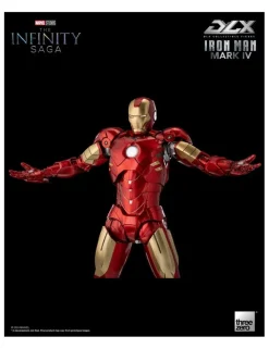 Threezero Avengers Infinity Saga DLX Collectible Figure Iron Man Mark IV 1/12 Scale