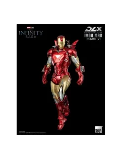 Threezero Avengers Infinity Saga DLX Collectible Figure Iron Man Mark VI 1/12 Scale