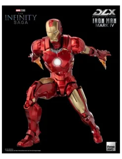 Threezero Avengers Infinity Saga DLX Collectible Figure Iron Man Mark IV 1/12 Scale