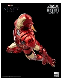 Threezero Avengers Infinity Saga DLX Collectible Figure Iron Man Mark IV 1/12 Scale