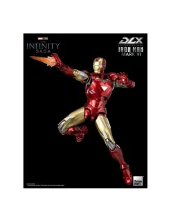 Threezero Avengers Infinity Saga DLX Collectible Figure Iron Man Mark VI 1/12 Scale