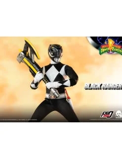Threezero FigZero Mighty Morphin Power Rangers Black Ranger
