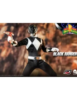 Threezero FigZero Mighty Morphin Power Rangers Black Ranger