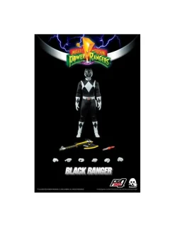 Threezero FigZero Mighty Morphin Power Rangers Black Ranger