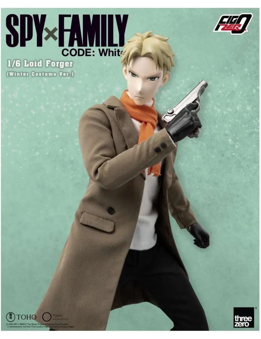 Threezero FigZero Spy X Family Code: White Loid Forger Winter Costume Version