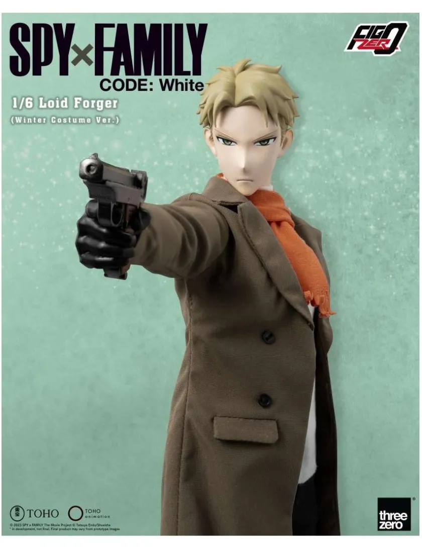 Threezero FigZero Spy X Family Code: White Loid Forger Winter Costume Version