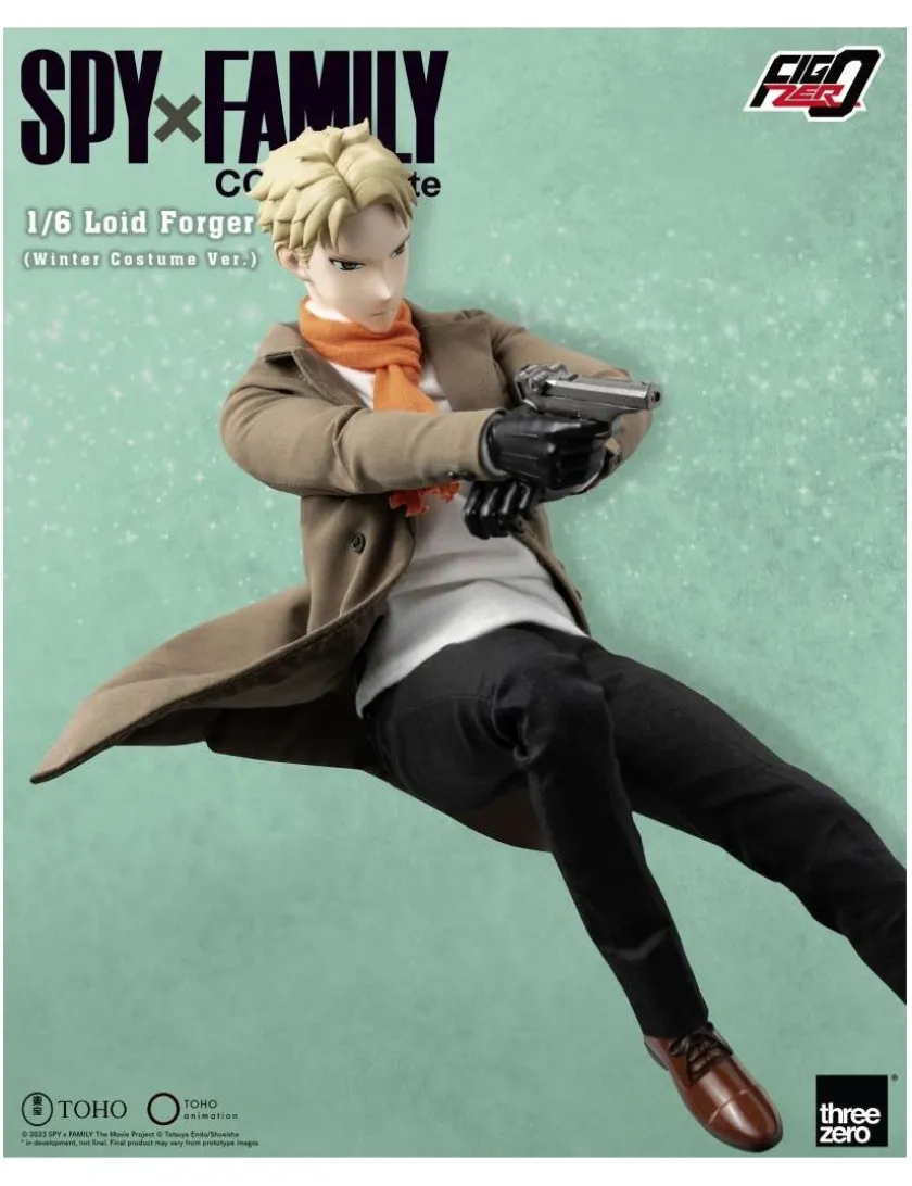 Threezero FigZero Spy X Family Code: White Loid Forger Winter Costume Version