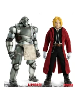 Threezero Fullmetal Alchemist Brotherhood Edward Elric & Alphonse Elric 1/6 Scale Collectible Figure
