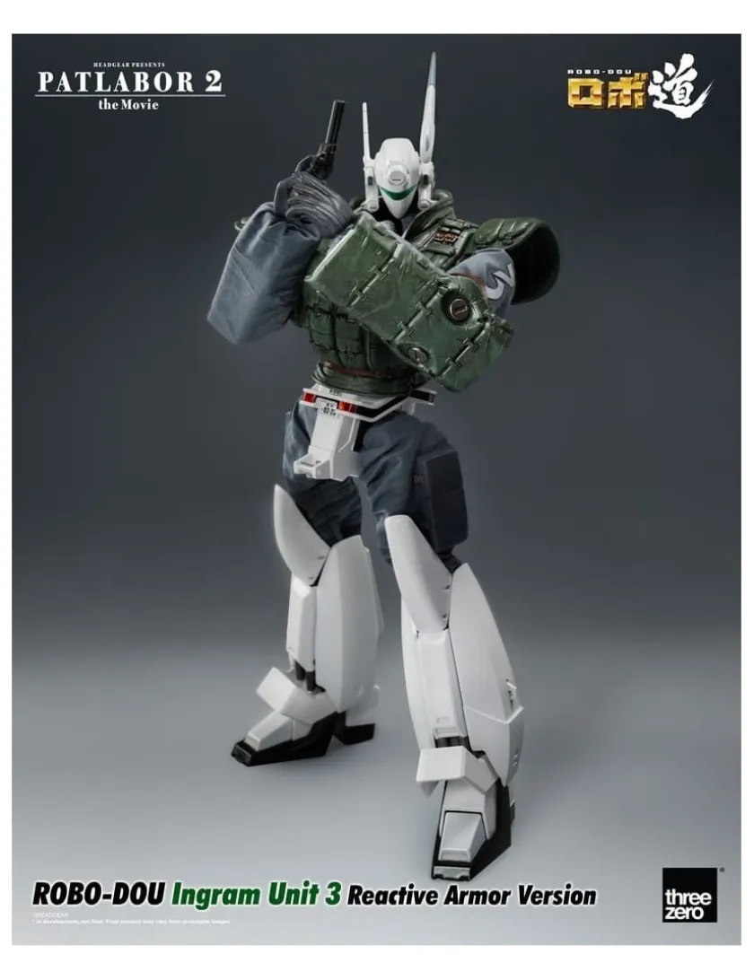 Threezero ROBO-DOU Mobile Police Patlabor 2: The Movie Ingram Unit 3 Reactive Armor Version