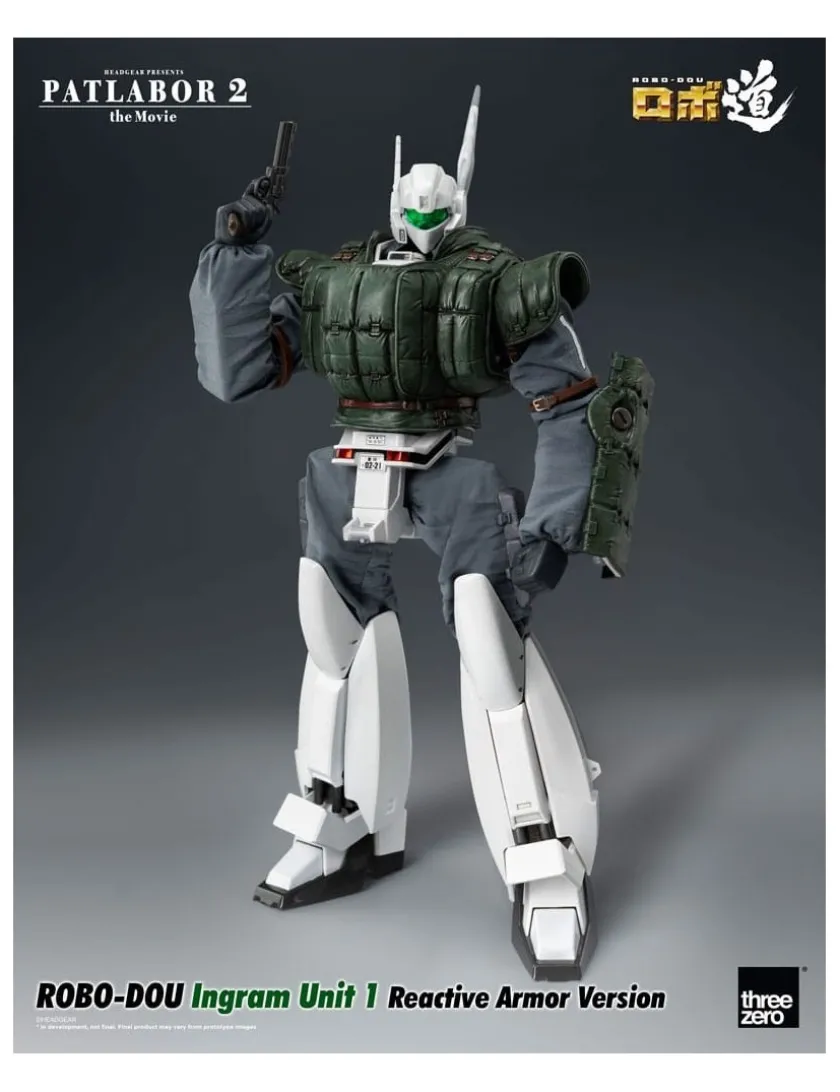 Threezero ROBO-DOU Mobile Police Patlabor 2: The Movie Ingram Unit 1 Reactive Armor Version