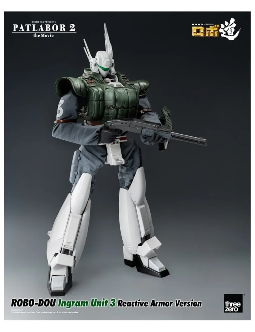 Threezero ROBO-DOU Mobile Police Patlabor 2: The Movie Ingram Unit 3 Reactive Armor Version