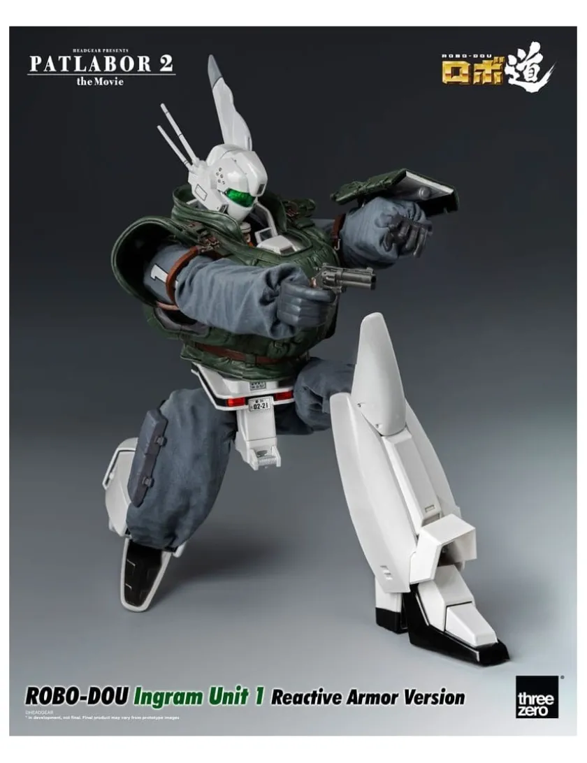 Threezero ROBO-DOU Mobile Police Patlabor 2: The Movie Ingram Unit 1 Reactive Armor Version