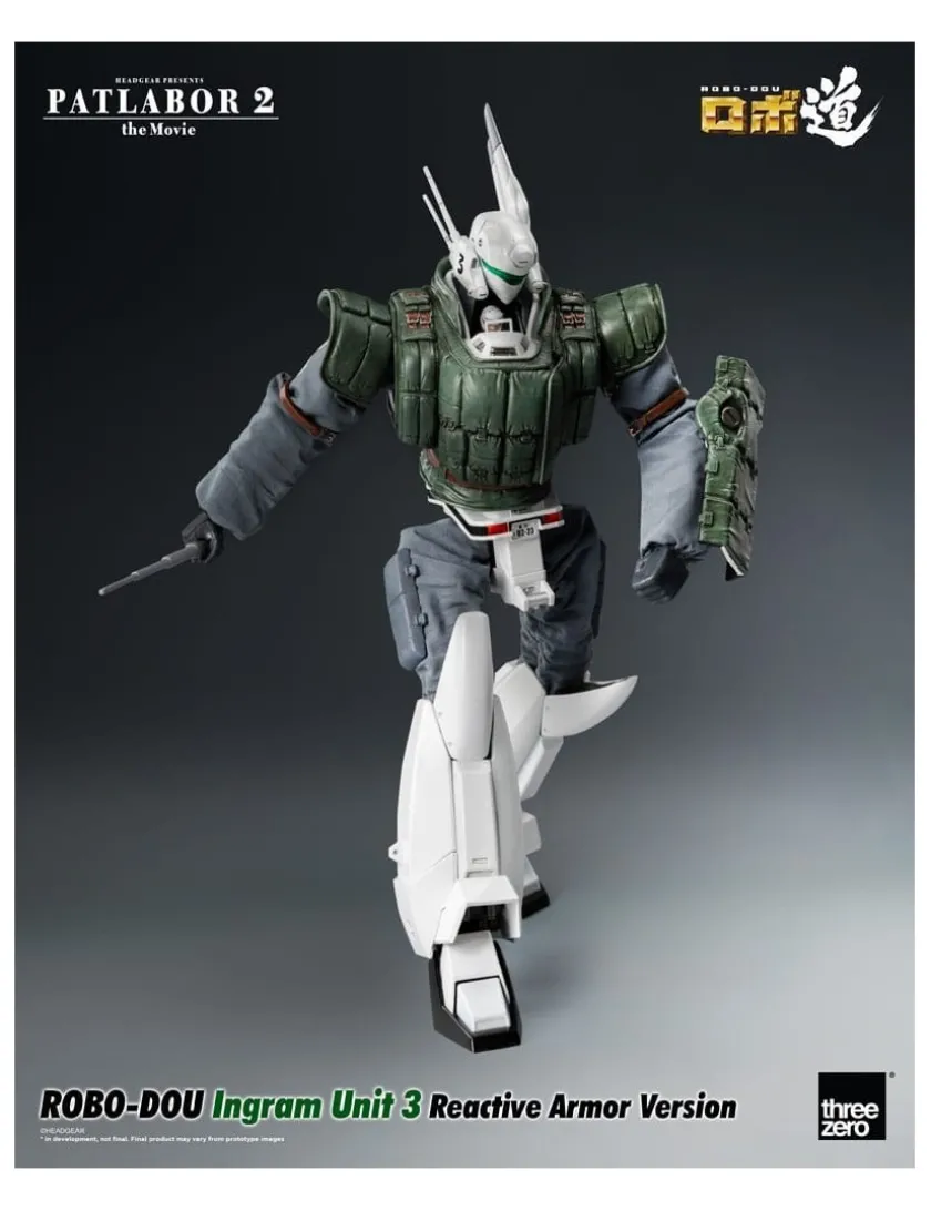 Threezero ROBO-DOU Mobile Police Patlabor 2: The Movie Ingram Unit 3 Reactive Armor Version