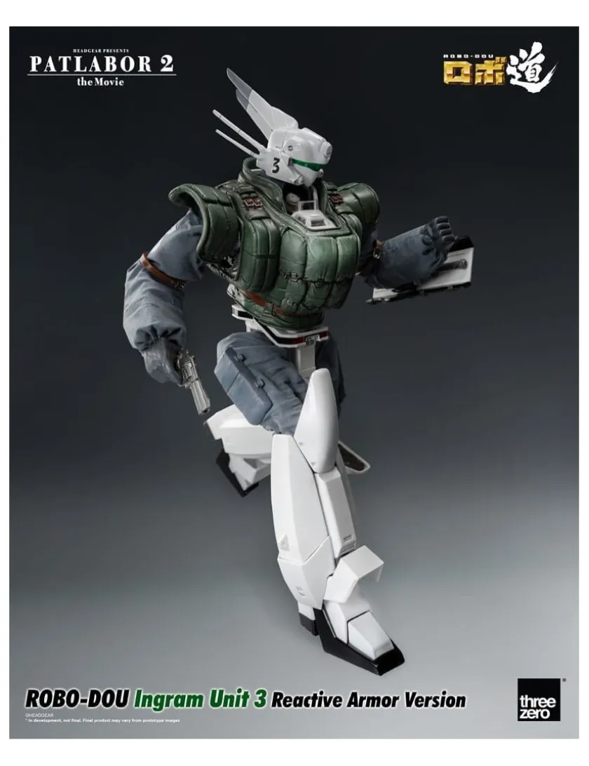 Threezero ROBO-DOU Mobile Police Patlabor 2: The Movie Ingram Unit 3 Reactive Armor Version