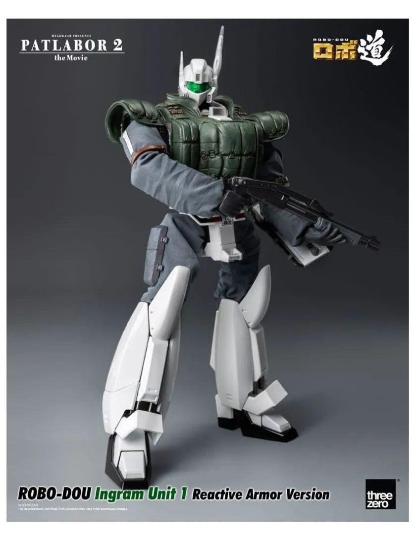 Threezero ROBO-DOU Mobile Police Patlabor 2: The Movie Ingram Unit 1 Reactive Armor Version