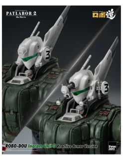 Threezero ROBO-DOU Mobile Police Patlabor 2: The Movie Ingram Unit 3 Reactive Armor Version
