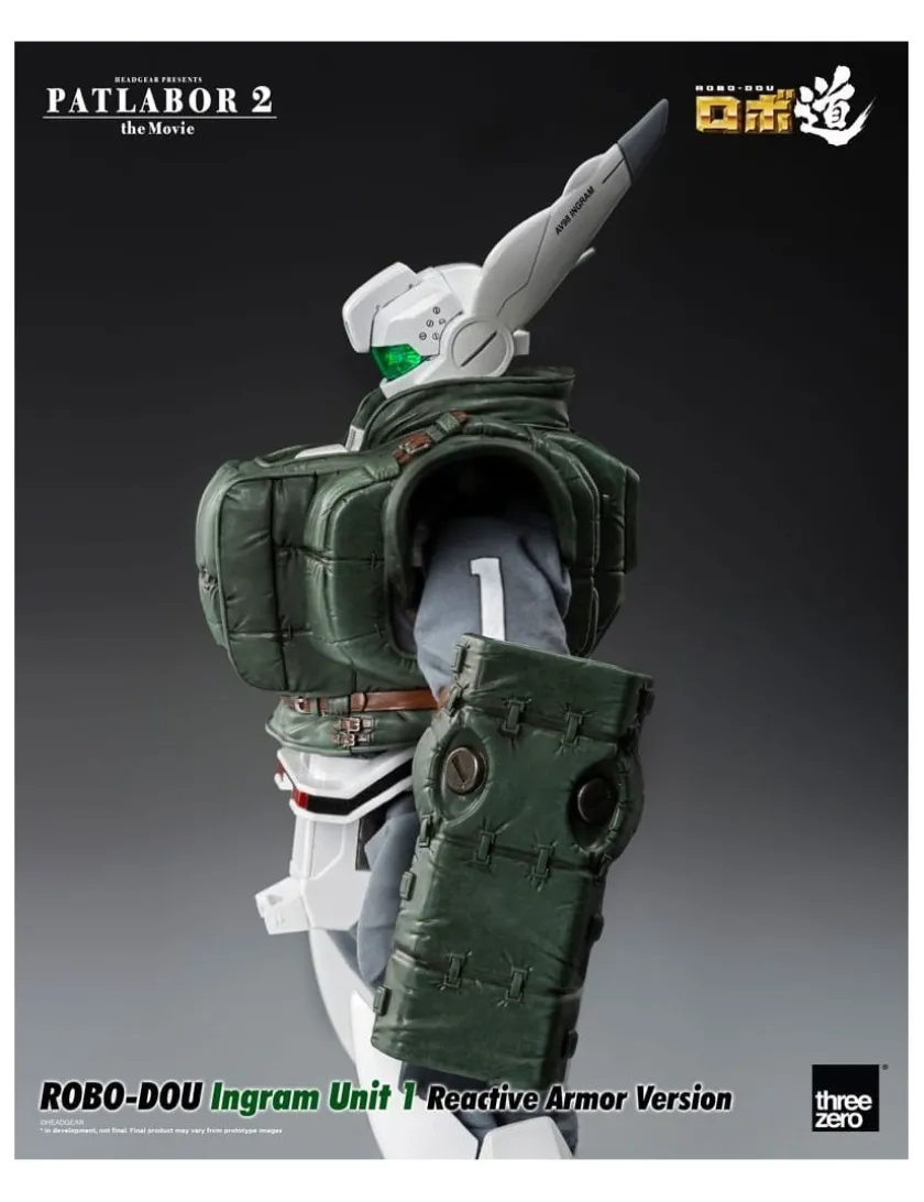 Threezero ROBO-DOU Mobile Police Patlabor 2: The Movie Ingram Unit 1 Reactive Armor Version