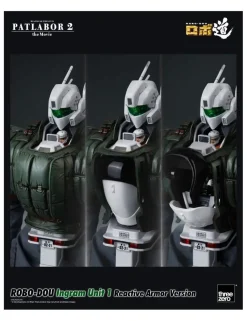 Threezero ROBO-DOU Mobile Police Patlabor 2: The Movie Ingram Unit 1 Reactive Armor Version