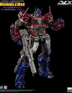 Threezero Transformers Bumblebee DLX Scale Collectible Figure Series Optimus Prime Cybertron Mode