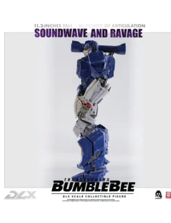 Threezero Transformers Bumblebee DLX Scale Collectible Figure Series Soundwave & Ravage