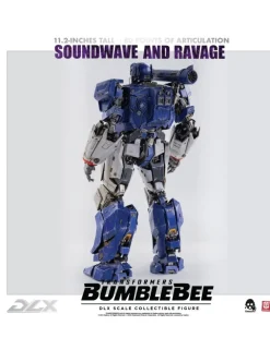Threezero Transformers Bumblebee DLX Scale Collectible Figure Series Soundwave & Ravage