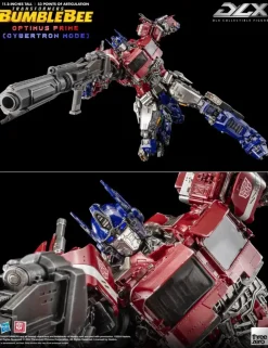 Threezero Transformers Bumblebee DLX Scale Collectible Figure Series Optimus Prime Cybertron Mode
