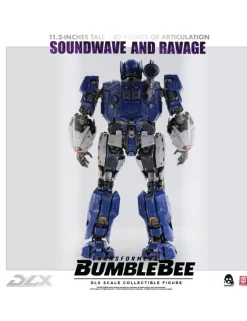 Threezero Transformers Bumblebee DLX Scale Collectible Figure Series Soundwave & Ravage
